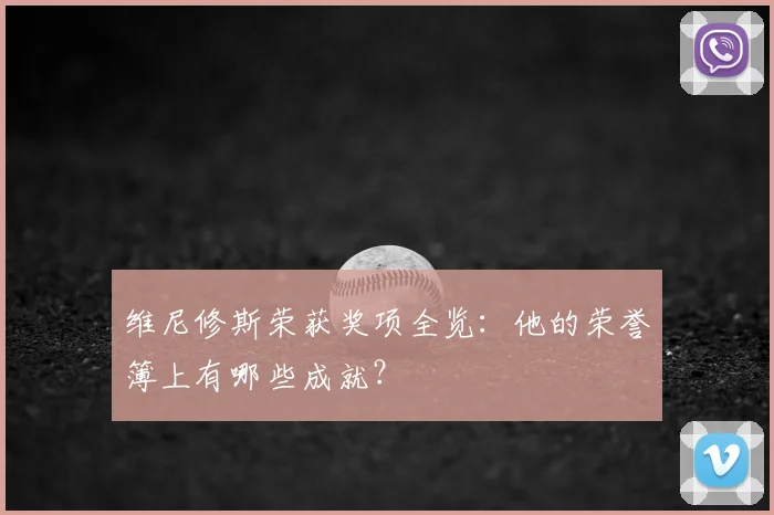 维尼修斯荣获奖项全览:他的荣誉簿上有哪些成就?